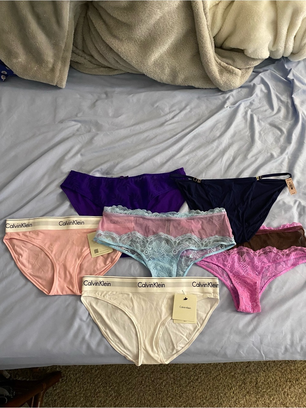 NWT Victoria’s Secret Calvin Klein bikini panty bundle size medium
